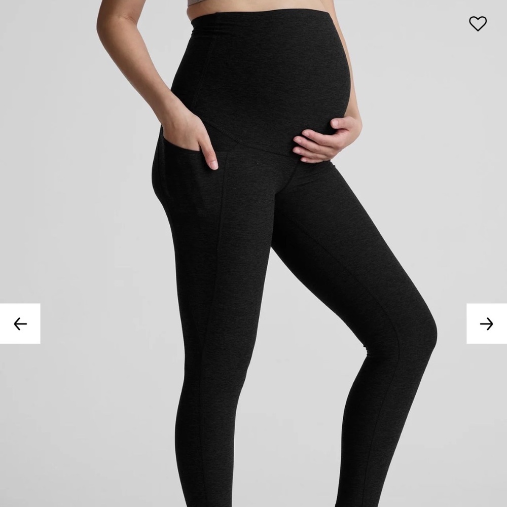 Spacedye Love the Bump Maternity Pocket Midi Legging